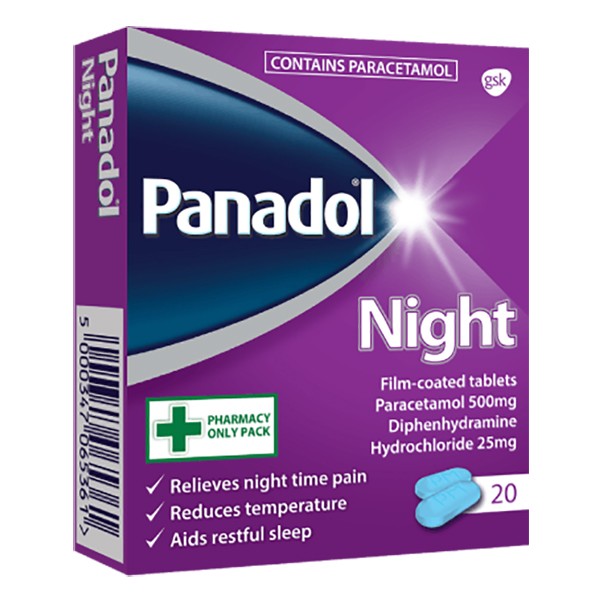 بنادول نايت للنوم panadol night بين الفوائد والأضرار